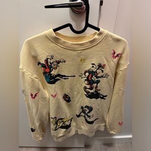 Disney crew neck sweatshirt Halloween 2023 edition